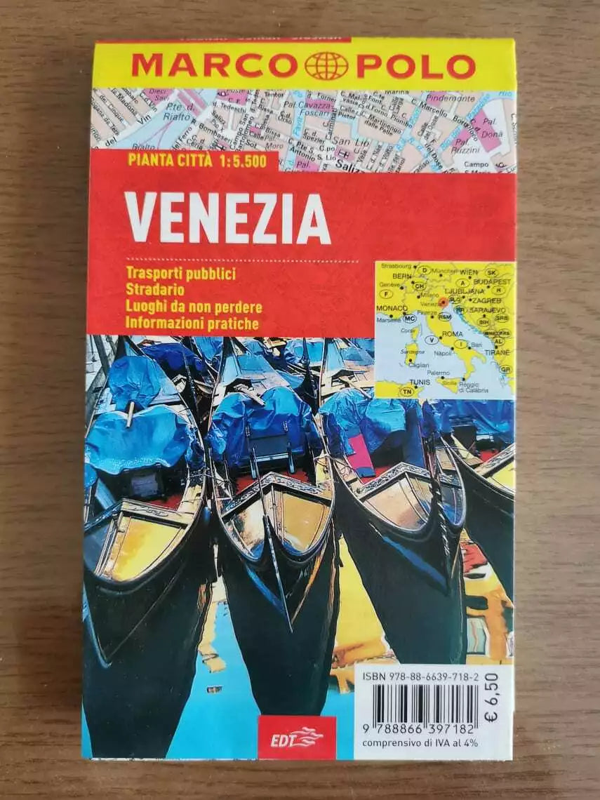 Cartina citta di Venezia - AA. VV. - Marco Polo - 2000 - AR