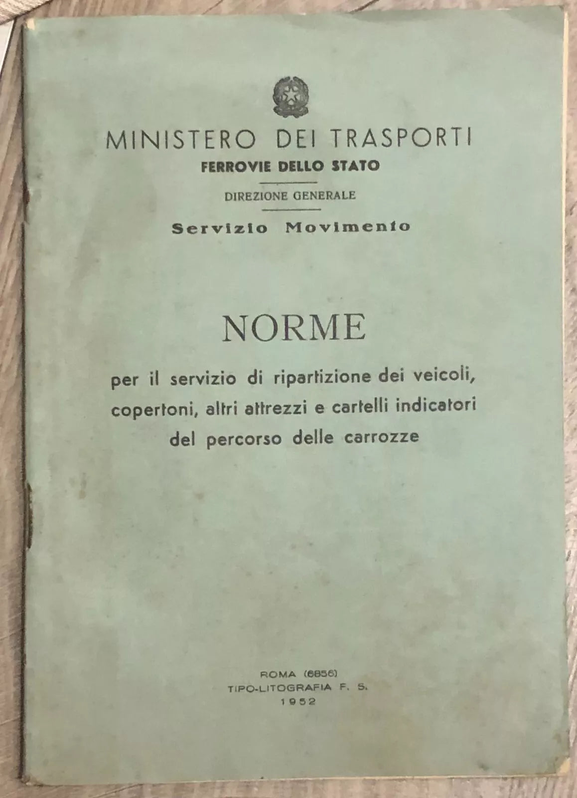 Norme per il servizio di ripartizione dei veicoli