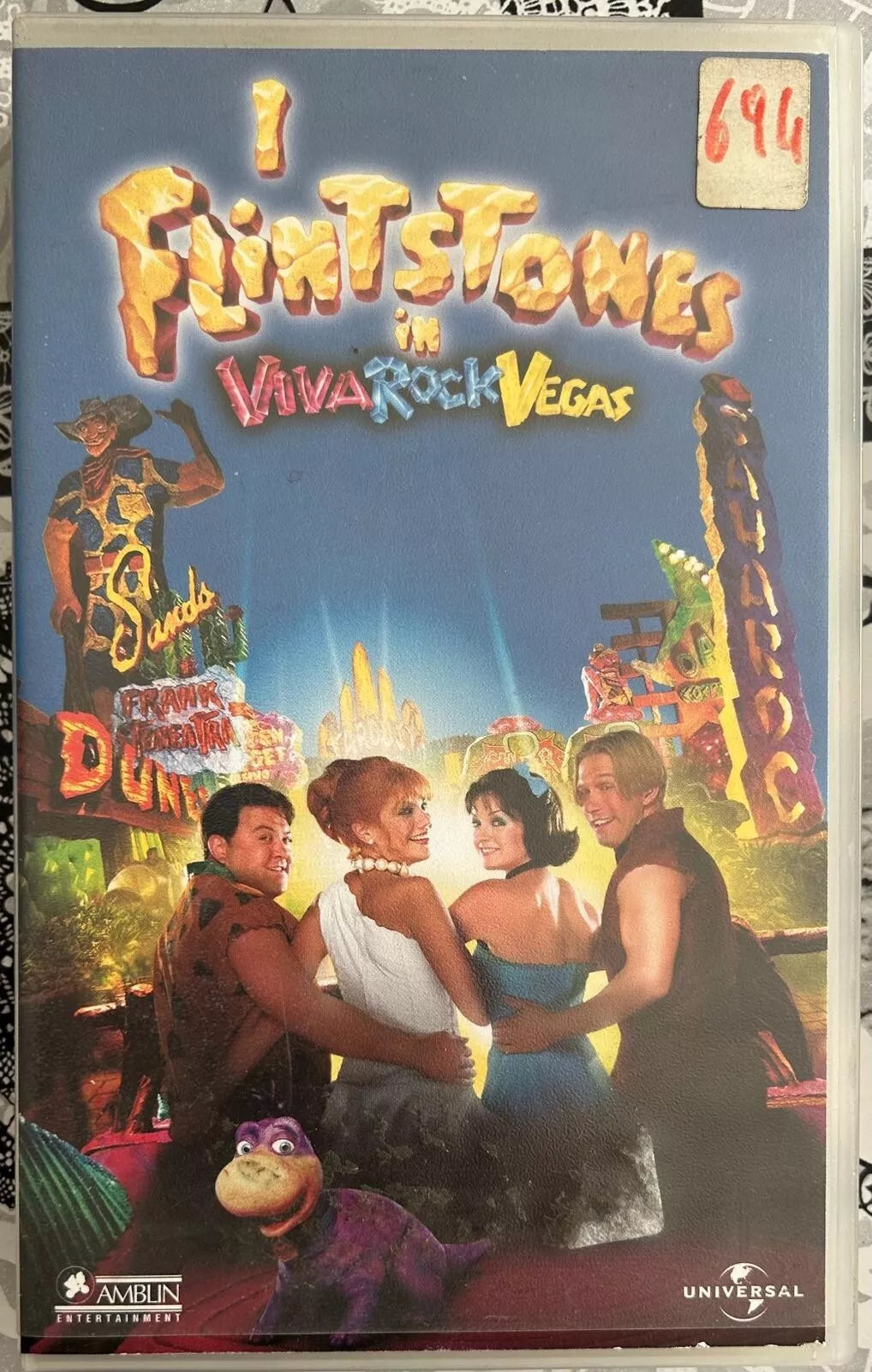 I Flintstones in Viva Rock Vegas VHS di Brian Levant