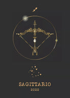 Agenda 2022 : Sagittario: Diario settimanale da settembre 2021 a dicembre 2022 |
