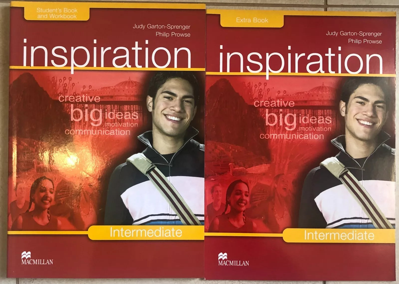 Inspiration Student s and workbook Extra book di Judy Garton