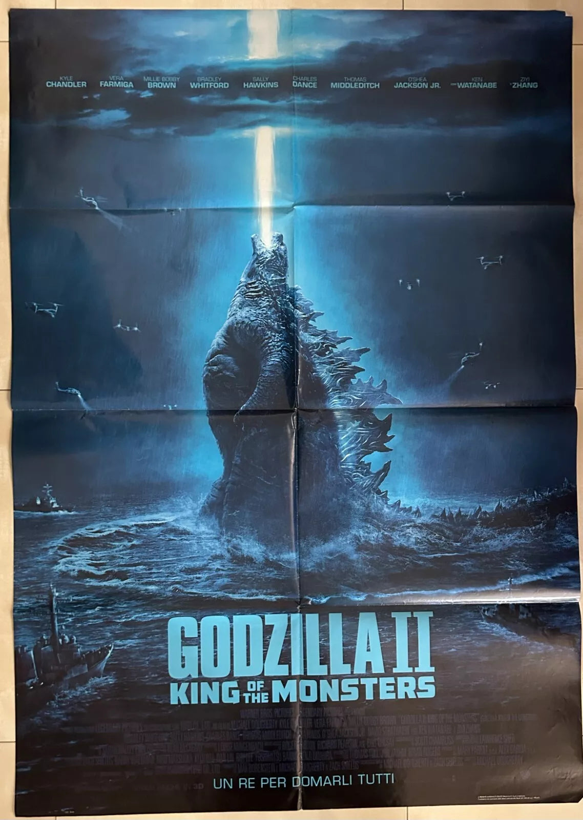 Poster locandina Godzilla II