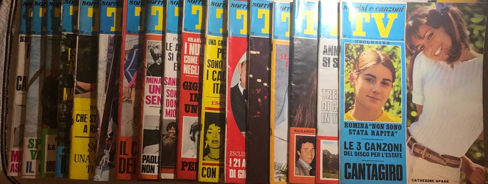 TV sorrisi e canzoni 17 numeri di Aa.vv., 1968, S.p.a. Campi & C. Editore Roma