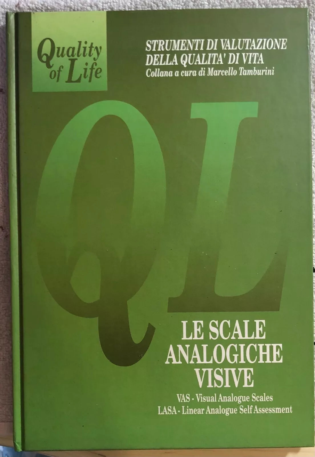 Le scale analogiche visive di Aa.vv., 1992, Cilag