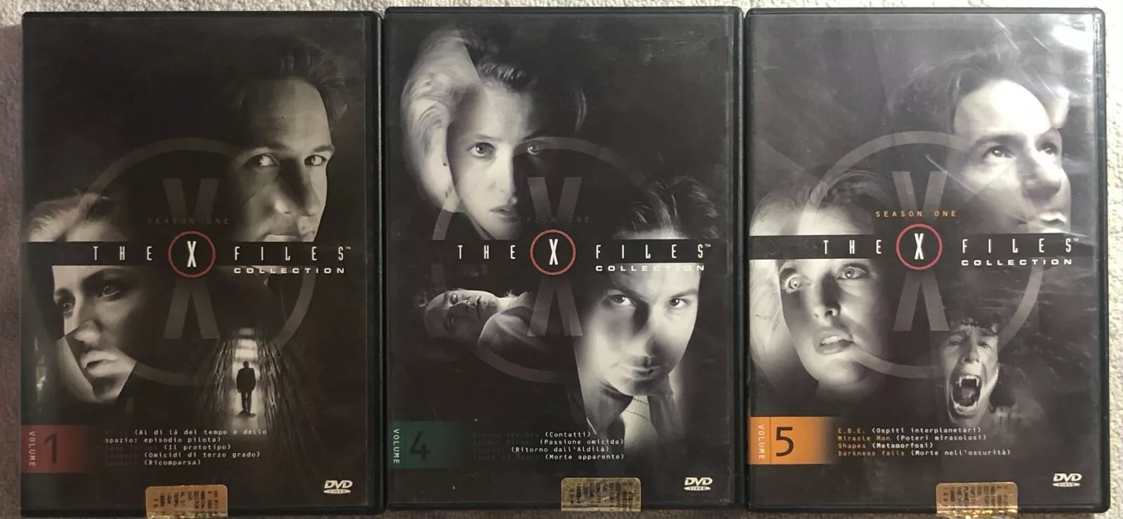 The X-Files collection stagione 1 1-4-5 DVD di Aa.vv., 20th Century Fox
