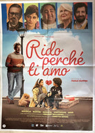 Poster locandina Rido perch ti amo 100x140 ORIGINALE da cinema di Paolo Ruffin