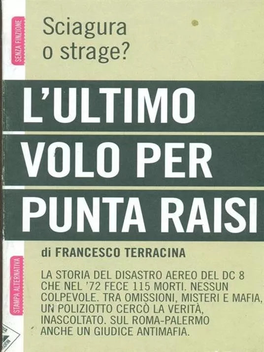 L ultimo volo per Punta Raisi di Francesco Terracina