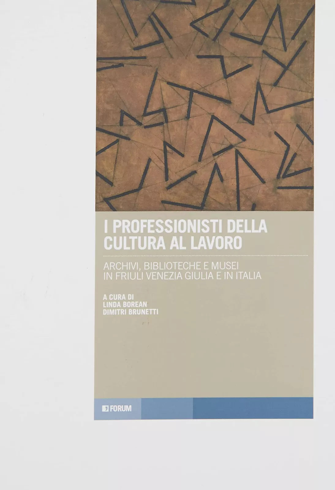 I professionisti della cultura al lavoro
