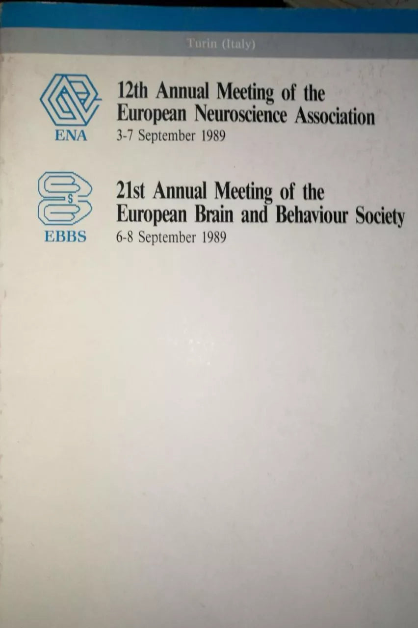 12th Annual Meeting of Neuroscience Association - 21st Annual Meeting of Brain