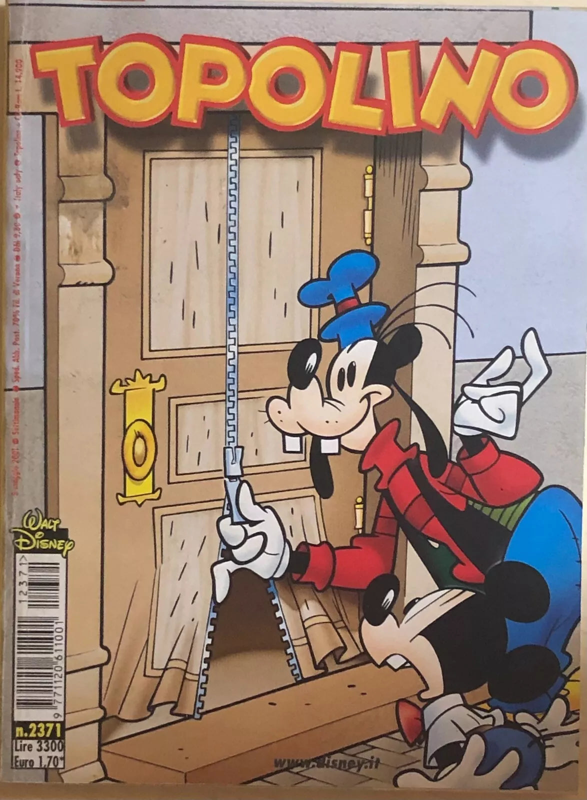 Topolino 2371 di Disney, 2001, Panini
