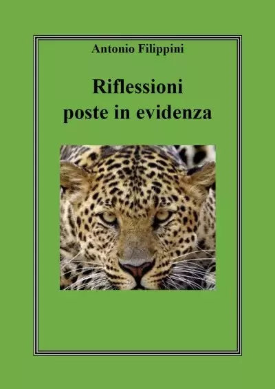 Riflessioni poste in evidenza Pensieri fuori norma di Antonio Filippini