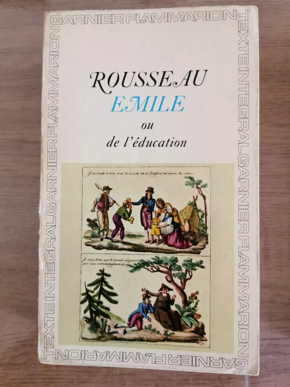 Emile ou de l education - J. Rousseau - Garnier - 1966 - AR