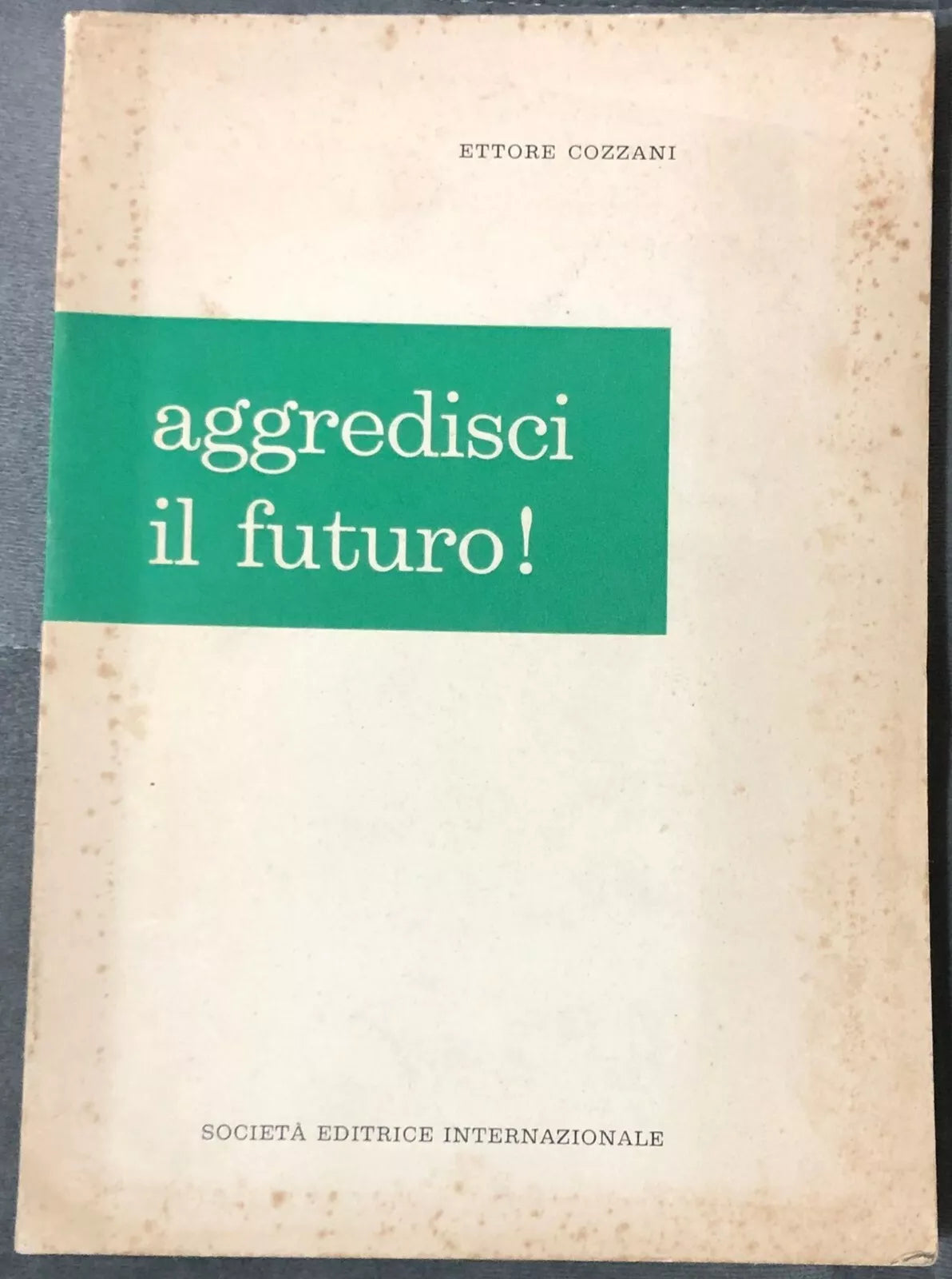 Aggredisci il futuro di Ettore Cozzani