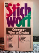 Stich Wort , Osteuropa-Volker und staaten di A.a.v.v, 1994, Wilhelm Munchen-F