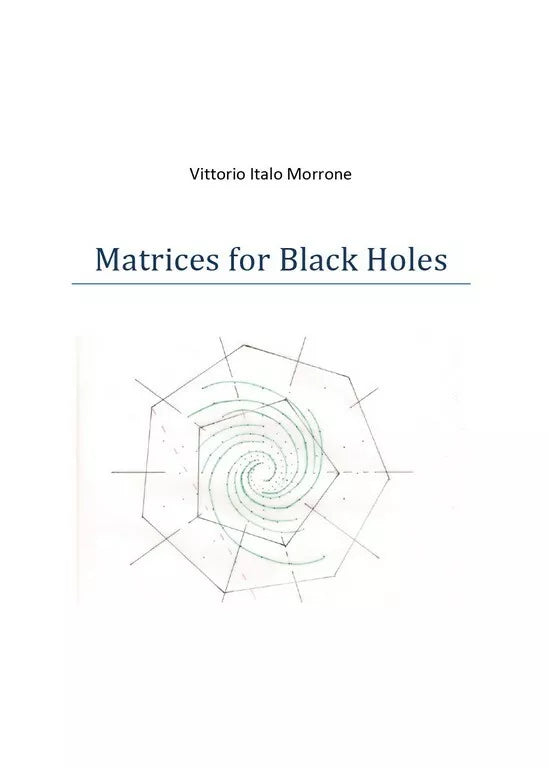 Matrices for Black Holes di Vittorio Italo Morrone, 2019, Youcanprint