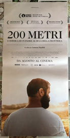 Poster locandina 200 metri 33x70 cm ORIGINALE da cinema 2020 di Ameen Nayfeh
