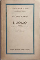 L uomo di Antonio Rosmini, 1967, Societa editrice internazionale