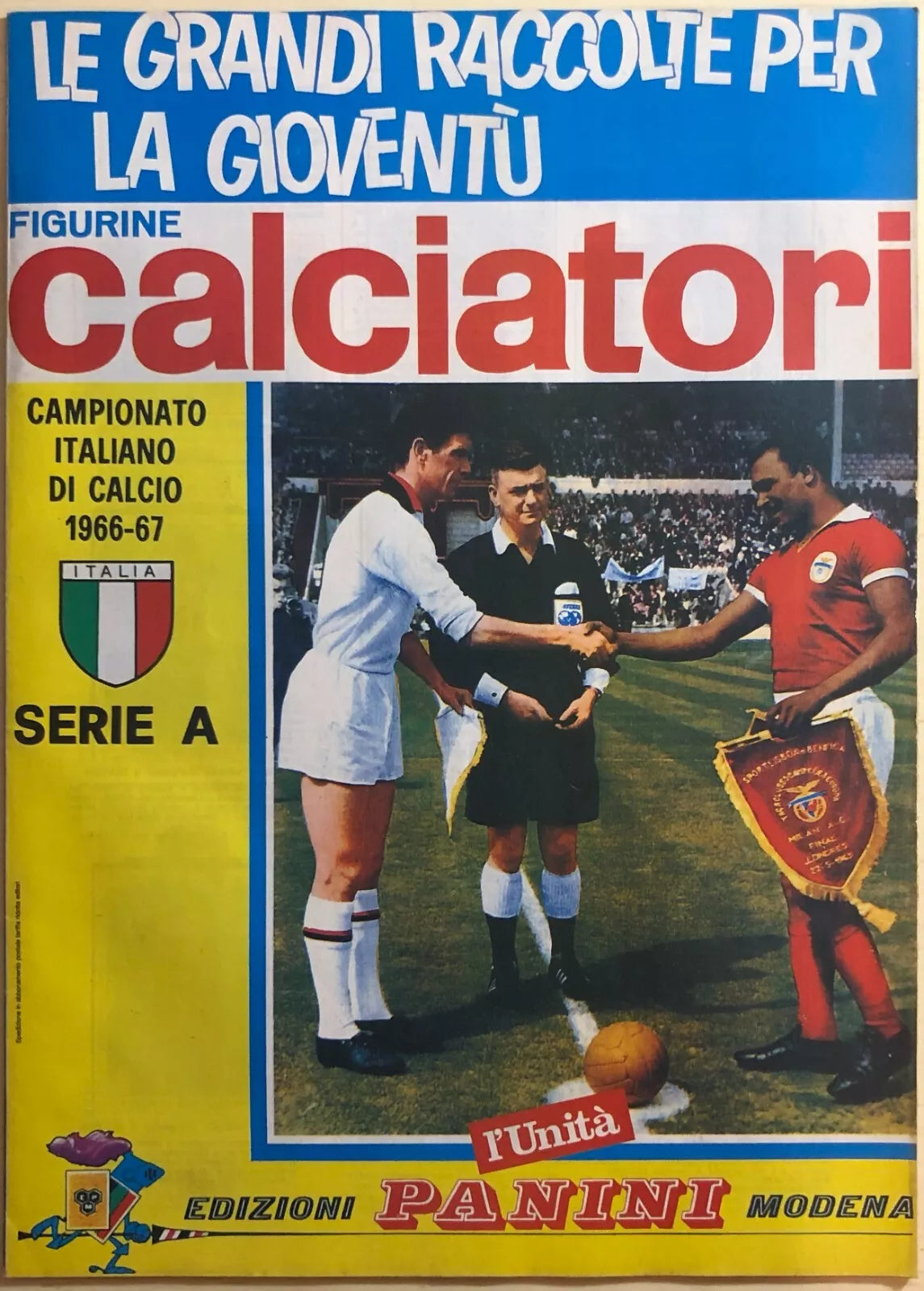 Ristampa album Calciatori Panini Serie A 1966-67