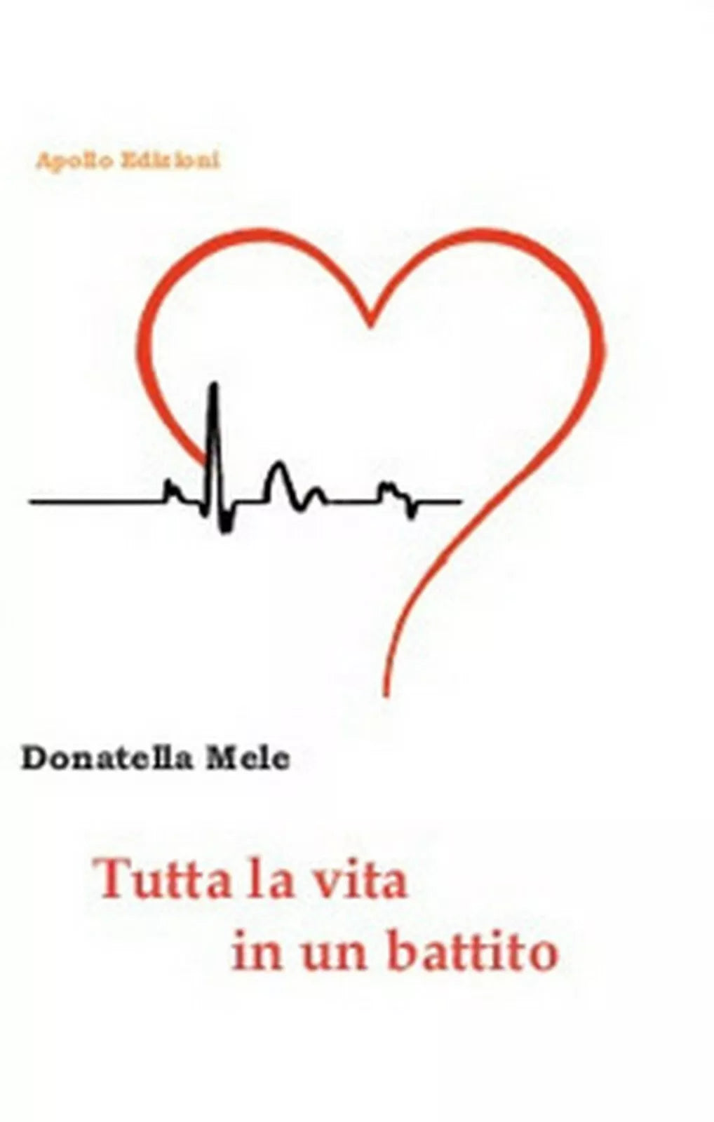 Tutta la vita in un battito di Donatella Mele, 2018, Apollo Edizioni