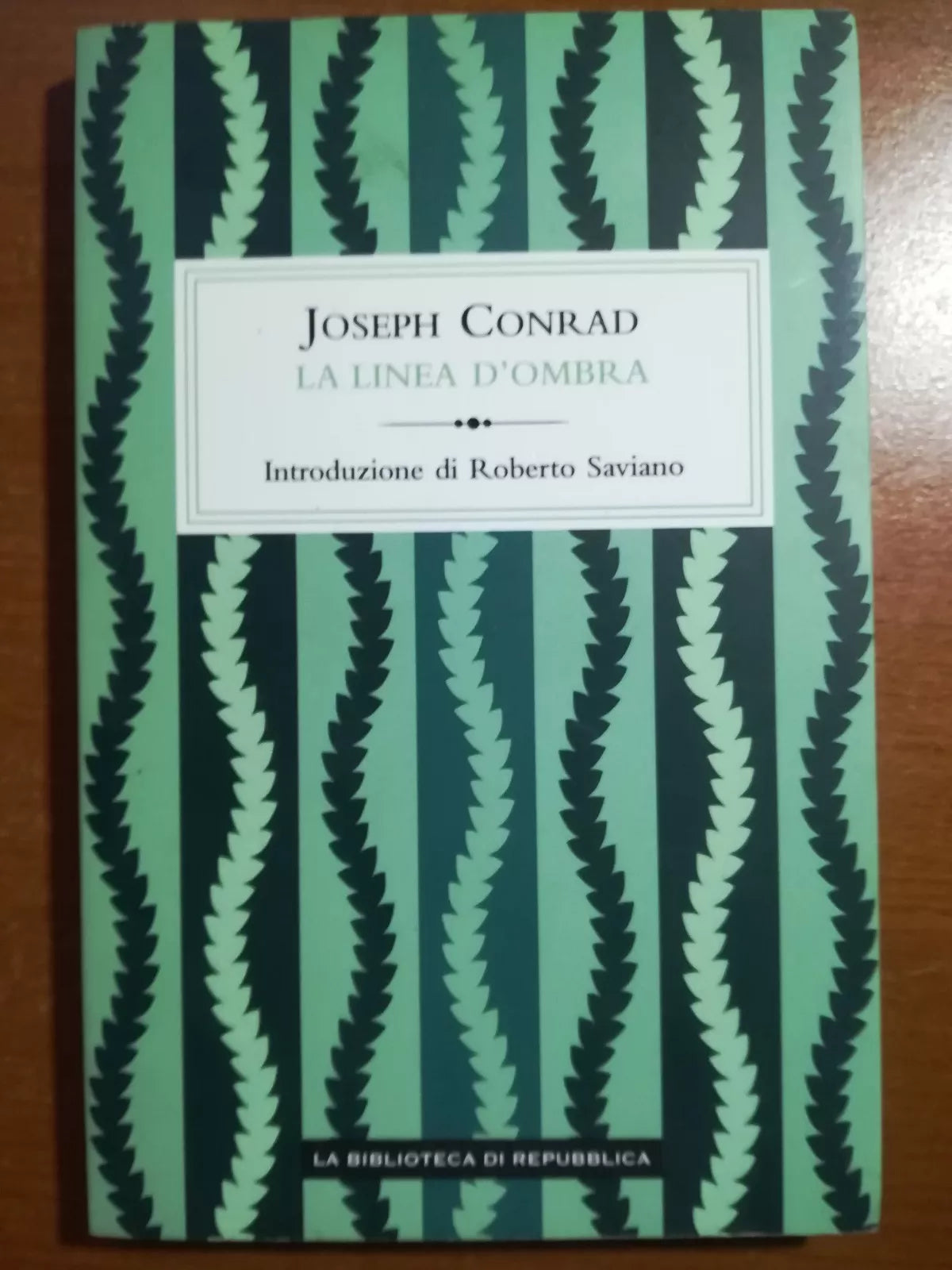La linea d ombra - Joseph Conrad - La biblioteca di repubblica -2011 - M