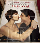 Poster locandina Se sei cos ti dico s 140x200 in due pezzi ORIGINALE da cinema