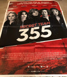 Poster locandina Secret team 355 100x140 cm ORIGINALE da cinema 2022 di Simon Ki