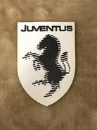 Figurina fustellata Scudetto Juventus sorpresa patatine anni 80 di Aa vv