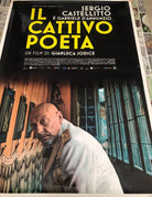 Poster locandina Il cattivo poeta 100x70 cm ORIGINALE da cinema 2020 di Gianluca
