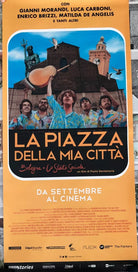 Poster locandina La piazza della mia citt 33x70 cm ORIGINALE da cinema 2020 di