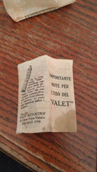Valet 18 lamette e attrezzatura per rasatura NO rasoio