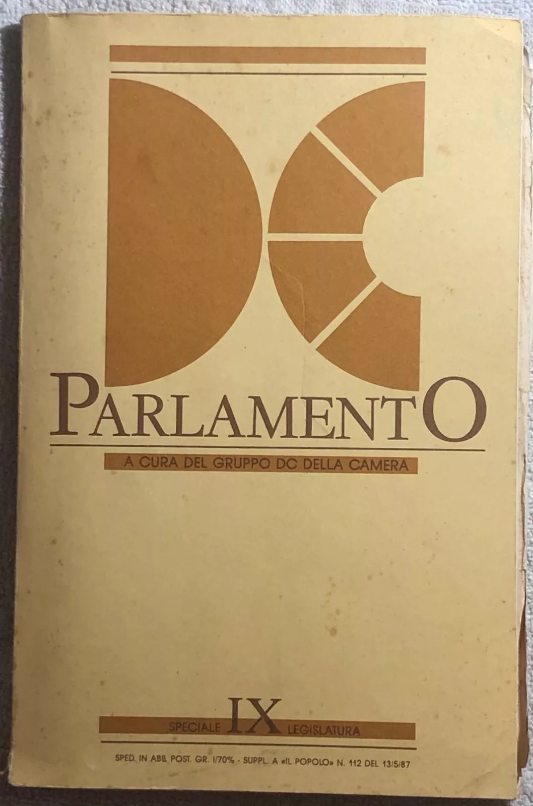 Parlamento a cura del Gruppo DC della Camera di Aa.vv., 1987, Il Popolo