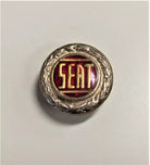 Audi badge. Club TR Spain badge. Seat cufflink.