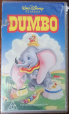 Dunbo in Inglese - Walt Disney Classics - VHS - A