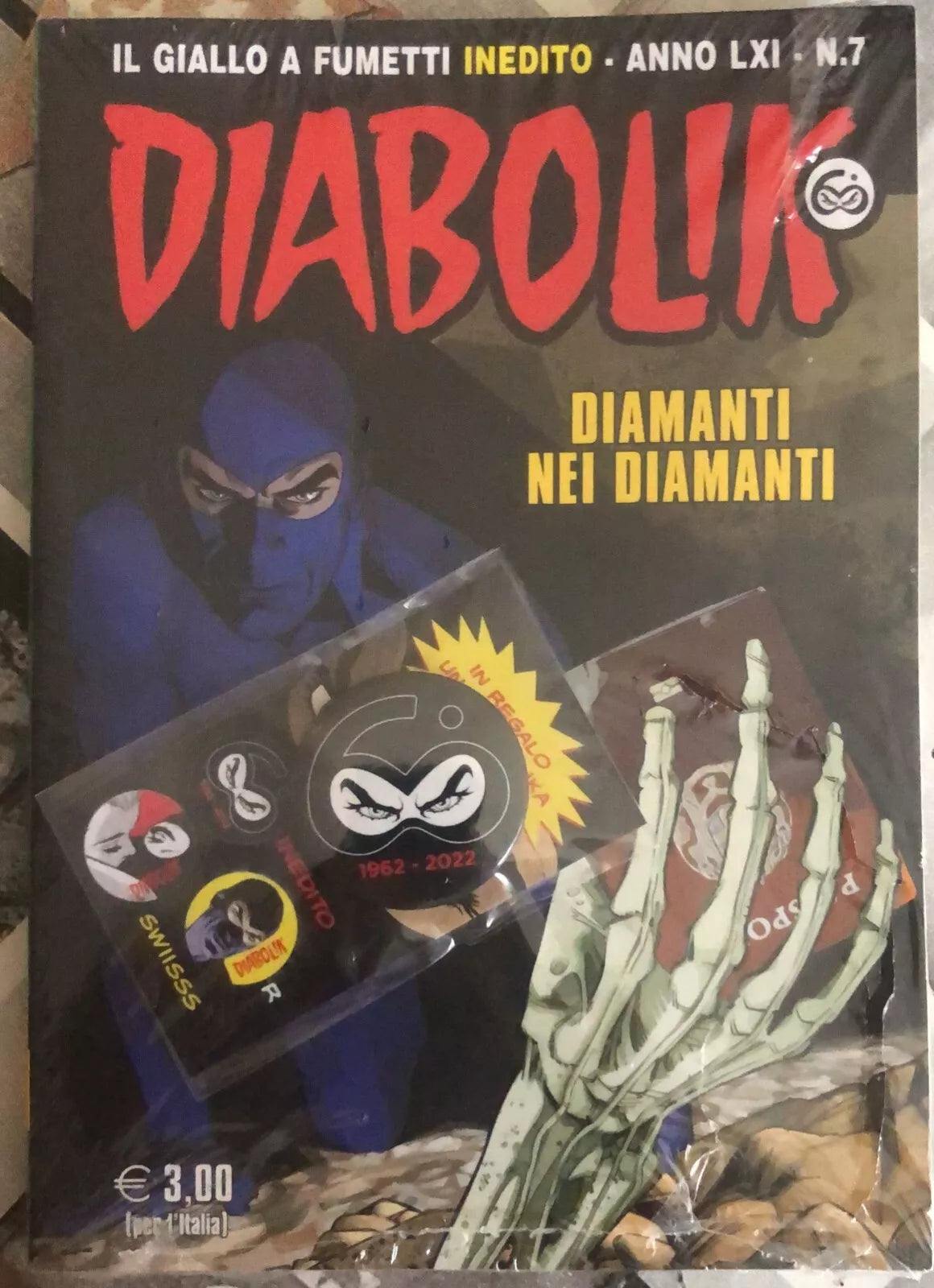 Diabolik n 7 Anno LXI