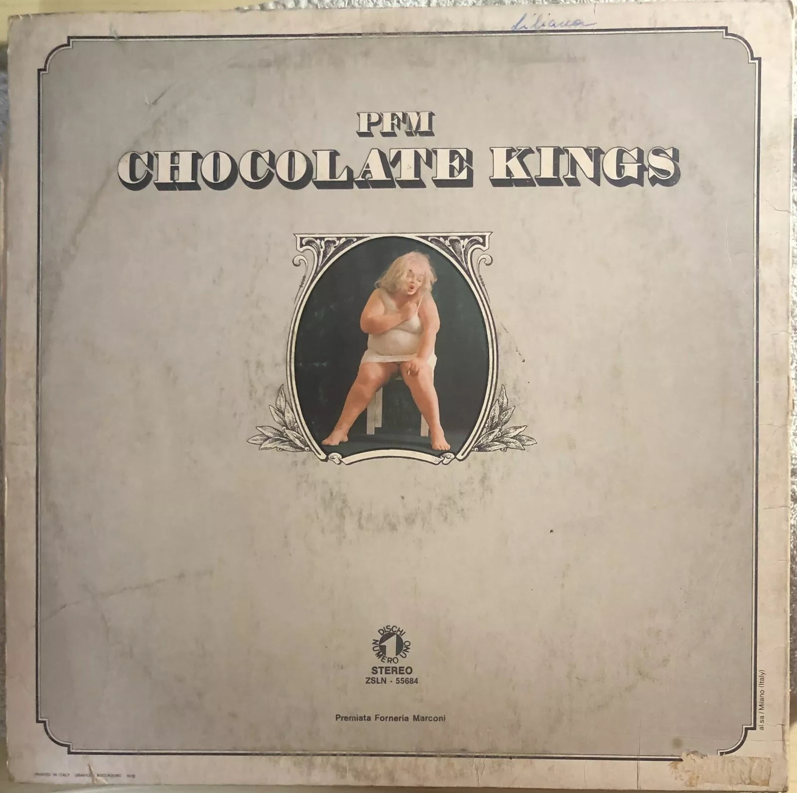 Chocolate kings VINILE di Premiata Forneria Marconi, 1975, Numero Uno