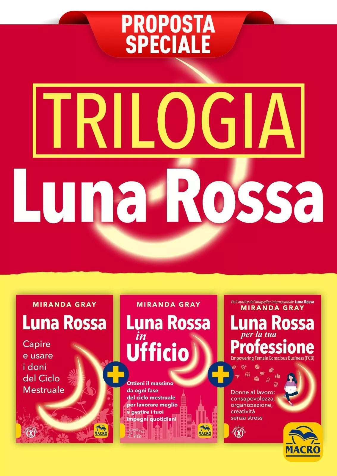 Trilogia Luna Rossa di Miranda Gray