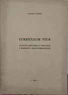 Curriculum Vitae di Giuliana Fassina, 1974 - ER