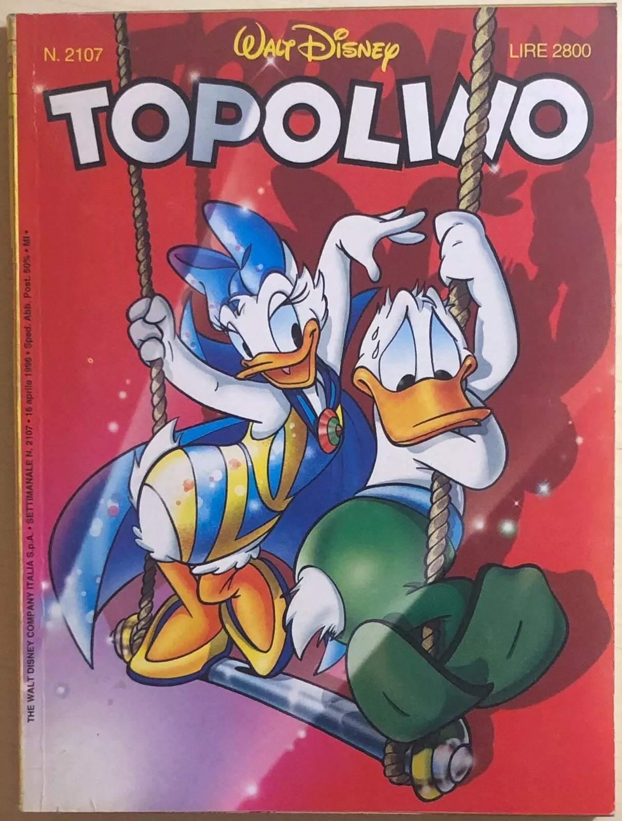 Topolino 2107 di Disney, 1996, Panini