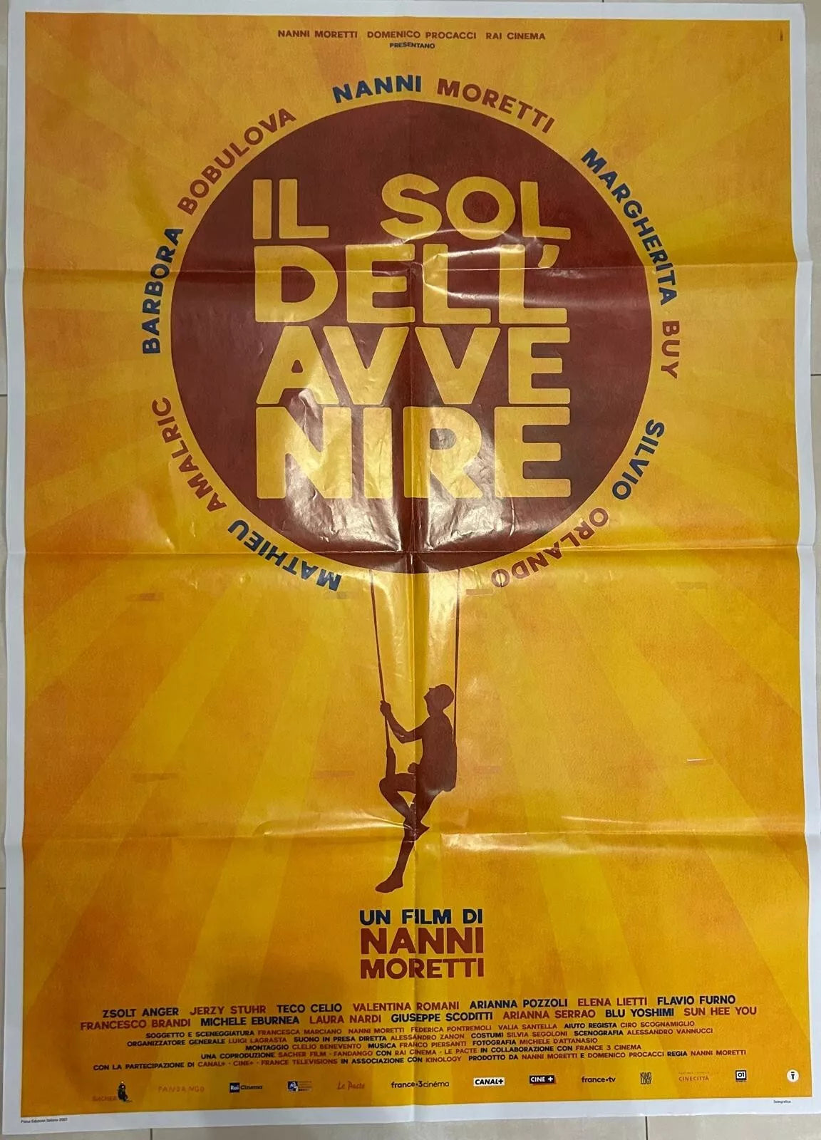 Poster locandina Il sol dell avvenire 100x140 ORIGINALE da cinema di Nanni More