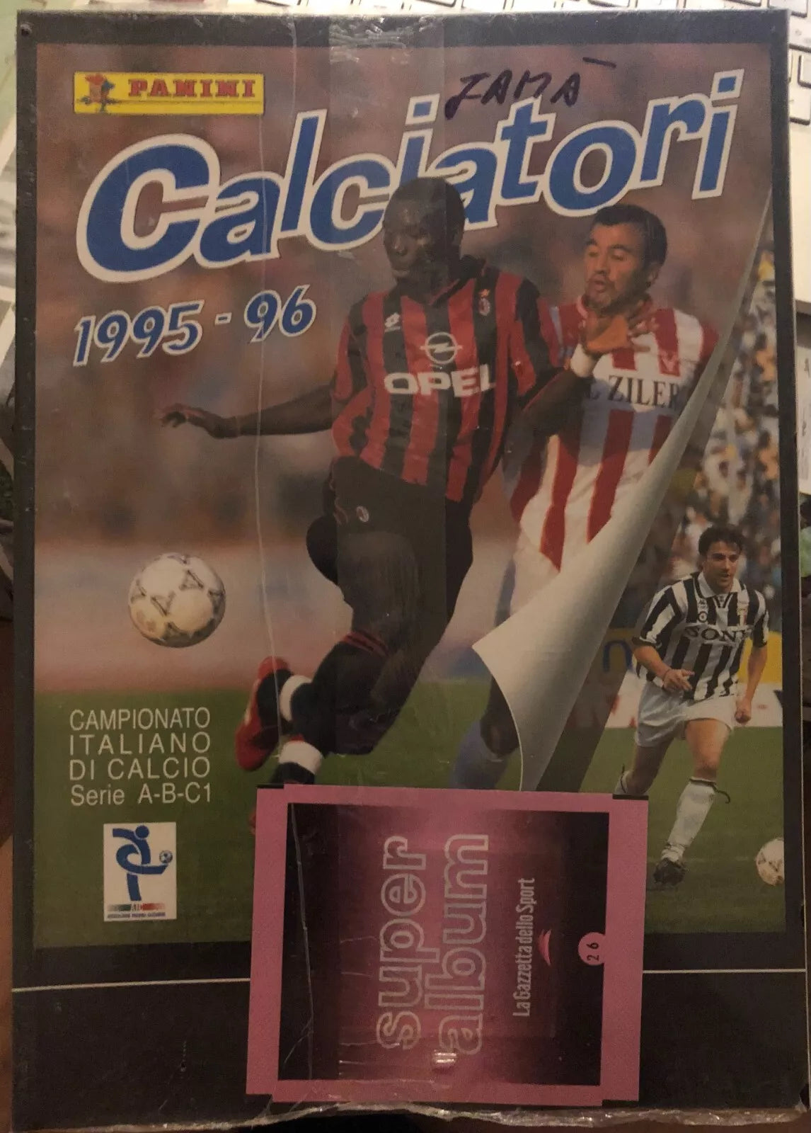 La raccolta completa degli album Panini 1995