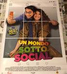 Poster locandina Un mondo sotto social 100x70 cm ORIGINALE da cinema 2022 di I S