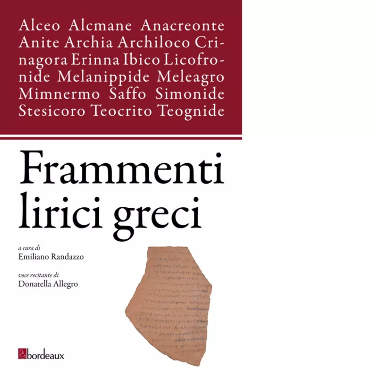 Frammenti lirici greci di E Randazzo