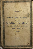 Calendarietto Ditta Giuseppe Sifo di Giuseppe Sifo, 1928, Aa.vv.