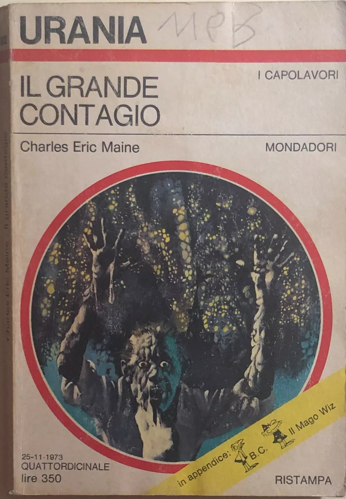 Il grande contagio di Charles Eric Maine, 1973, Mondadori