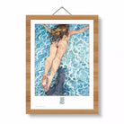 Poster Un tuffo nel blu di Milo Manara
