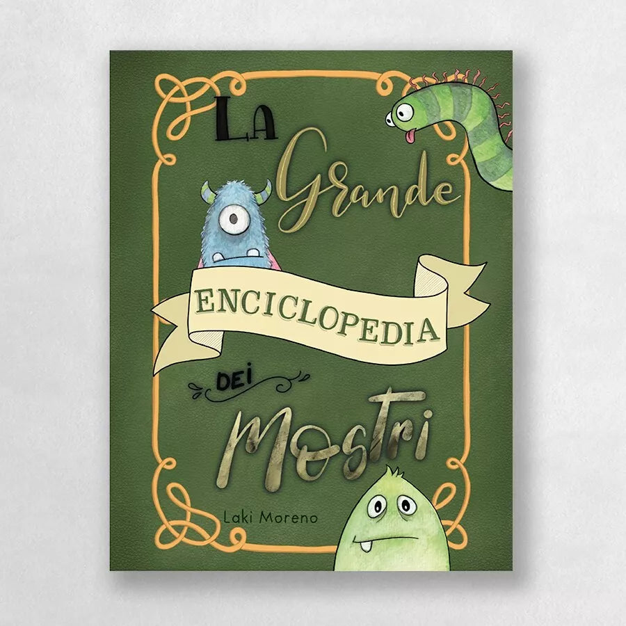 La grande enciclopedia dei mostri Ediz a colori di Laki Moreno