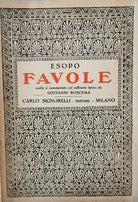 Favole di Esopo scelte e commentate da Giovanni Buscema 1945 - ER