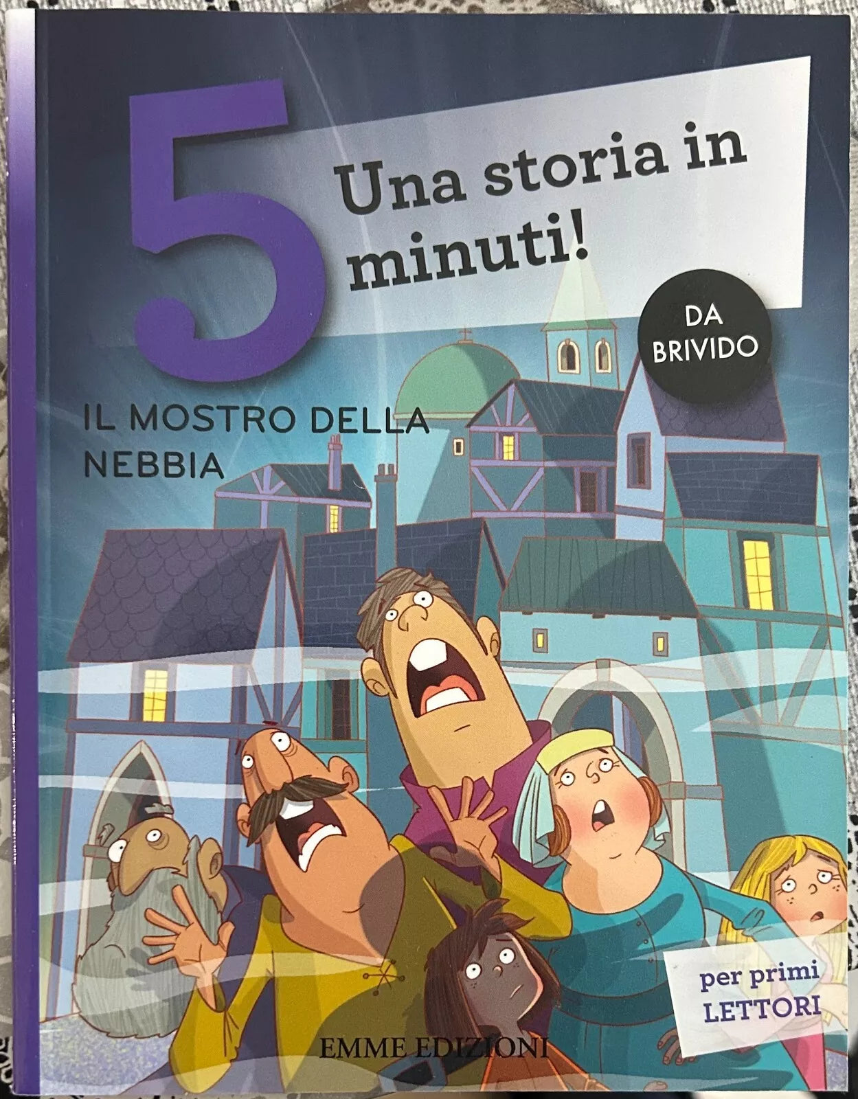 Il mostro nella nebbia Una storia in 5 minuti di Stefano Bordiglioni