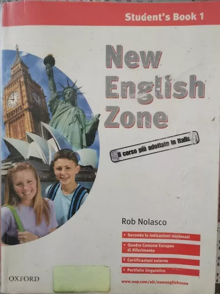 New English Zone + CD ROM di Rob Nolasco - ER