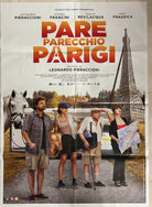 Poster locandina Pare parecchio Parigi 100x140 ORIGINALE da cinema di Leonardo